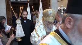 Lebanon: Easter mass held at St. George Orthodox Church in Lebanon