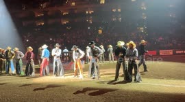 US: Professional Bull Riders ‘PBR’ 2025 held in Oakland