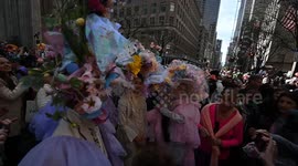 USA: 2025 New York City Easter Parade and Bonnet Festival