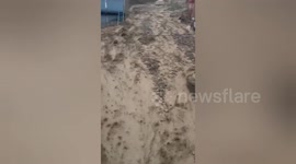 Heavy rain causes severe floods killing three locals in Kashmir