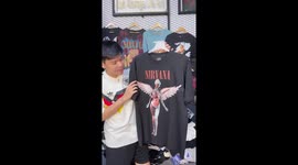 Sells like teen spirit! Rare 1993 Nirvana t-shirt bought by collector for 36,000 USD