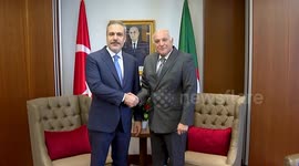 Algeria: Turkish foreign minister meets with Algerian counterpart in Algiers