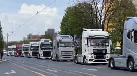 Bosnia and Herzegovina: Bosnian truck drivers protest long border wait times