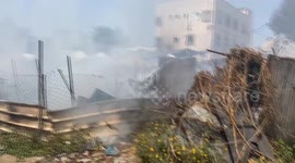 Israeli strike targets tents sheltering Palestinians, killing 3, injuring 10
