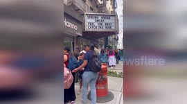 US: Big Crowds Gather For Roosevelt Island Tram In New York City