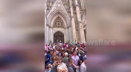 US: Easter Bonnet Parade Lights Up Fifth Avenue In New York City