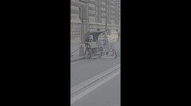 Rickshaw's Backseat Bursts Into Flame