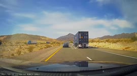 Dashcam Captures SUV Rollover at High Speeds