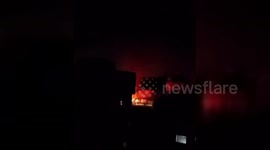 Israeli Airstrike Hits Displaced Palestinians' Tents in Khan Yunis