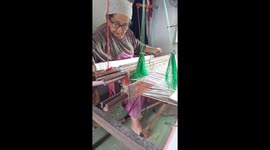 Threads of Tradition: Indonesian elder weaves intricate songket textiles
