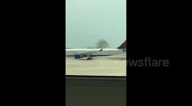 US: Delta Flight Catches Fire at Orlando Airport, Passengers Evacuate