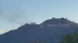 Burmese flee as clashes erupt along towns close to border with Thailand