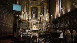 Ukraine: Memorial mass held for late Pope Francis in Ukraine