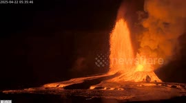 US: Kilauea Volcano in Hawaii erupts for 18th time since December