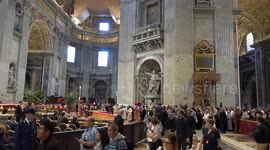 Vatican City: Pope Francis’ body lies in state for public mourning