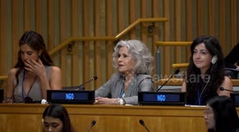 US: Oscar-winning actress Jane Fonda urges global cooperation to protect oceans at UN climate event