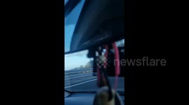 Spain: Fire Breaks Out at Pallet Warehouse, Shuts Down Highway in Tenerife