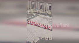 Pope Francis coffin enters St Peters Basilica for mourning period