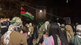 US: Students at Yale University in the US took to the streets in support of Gaza