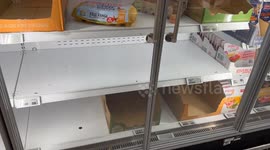 Limit of 2 egg products per customer at supermarket in Sydney, Australia
