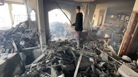 Israeli airstrike targets residential building in Gaza as genocide continues unabated (2)