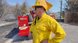 Jones Road Fire in New Jersey