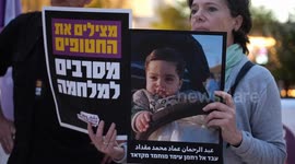 Israel: Thousands in Tel Aviv protest against Israeli war on Gaza