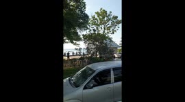 Plane plunges into the sea in front of hotel killing five in Thailand
