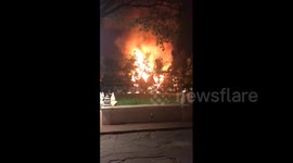 Thailand: Fire Breaks Out at Five Star Hotel in Chiang Mai