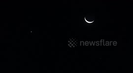Conjunction of the Moon and the Planets