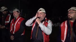 Türkiye: Turkish youths march to commemorate fallen Gallipoli soldiers