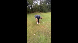 Golf enthusiast's attempt to mimic Happy Gilmore is a COMPLETE MISS!