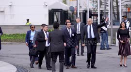 US: Syria's new flag raised at UN headquarters in NYC with foreign minister in attendance