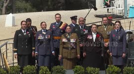 Türkiye: New Zealand troops perform Haka dance at 110th anniversary ceremony of Gallipoli campaign