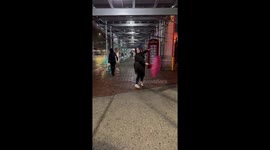 Hitting The Splits During Singing In The Rain