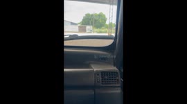 Tow Strap Made Into Improvised Seatbelt