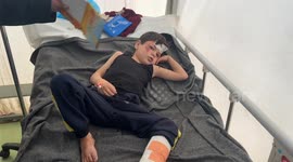 Heart-wrenching video of girl's dismembered body, injured brother brings to notice global silence on Israel's genocidal war (1)