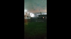 Tornado In Bay, Arkansas