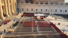 Vatican City: Vatican prepares for massive turnout during Pope Francis’ funeral
