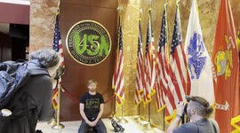 Climate extremist attacks Trump Tower plaque in New York