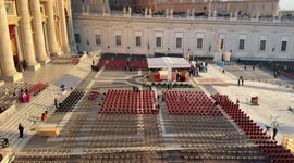 Vatican City: Vatican prepares for massive turnout during Pope Francis’ funeral (2)