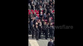 Pope Funeral: Ursula Von Der Leyen Arrives At Funeral Mass