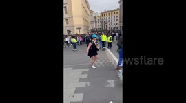 Vatican City: Crowds Pour Into St Peter's Square Ahead Of Pope Funeral Mass