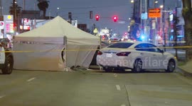US, Los Angeles: Florence Fatal Multi Car Crash