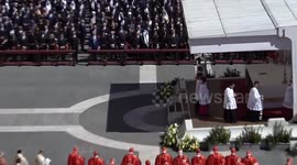 Vatican City: Funeral mass held for Pope Francis at Vatican's St. Peter's Square