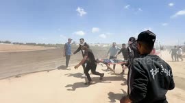 Israeli strike on displaced Palestinians' tents in Gaza kills 3