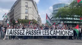 France: Protesters in Paris call for end to Gaza genocide