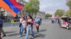 The Armenian Genocide is commemorated annually at the Cenotaph in London, UK
