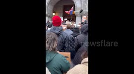 US: Supporters Rally for Arrested Judge Hannah Dugan in Milwaukee