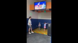 6 year old Autistic boy dances his little heart away